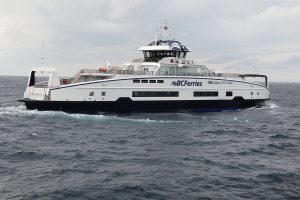 BC ferry 8117 sailing